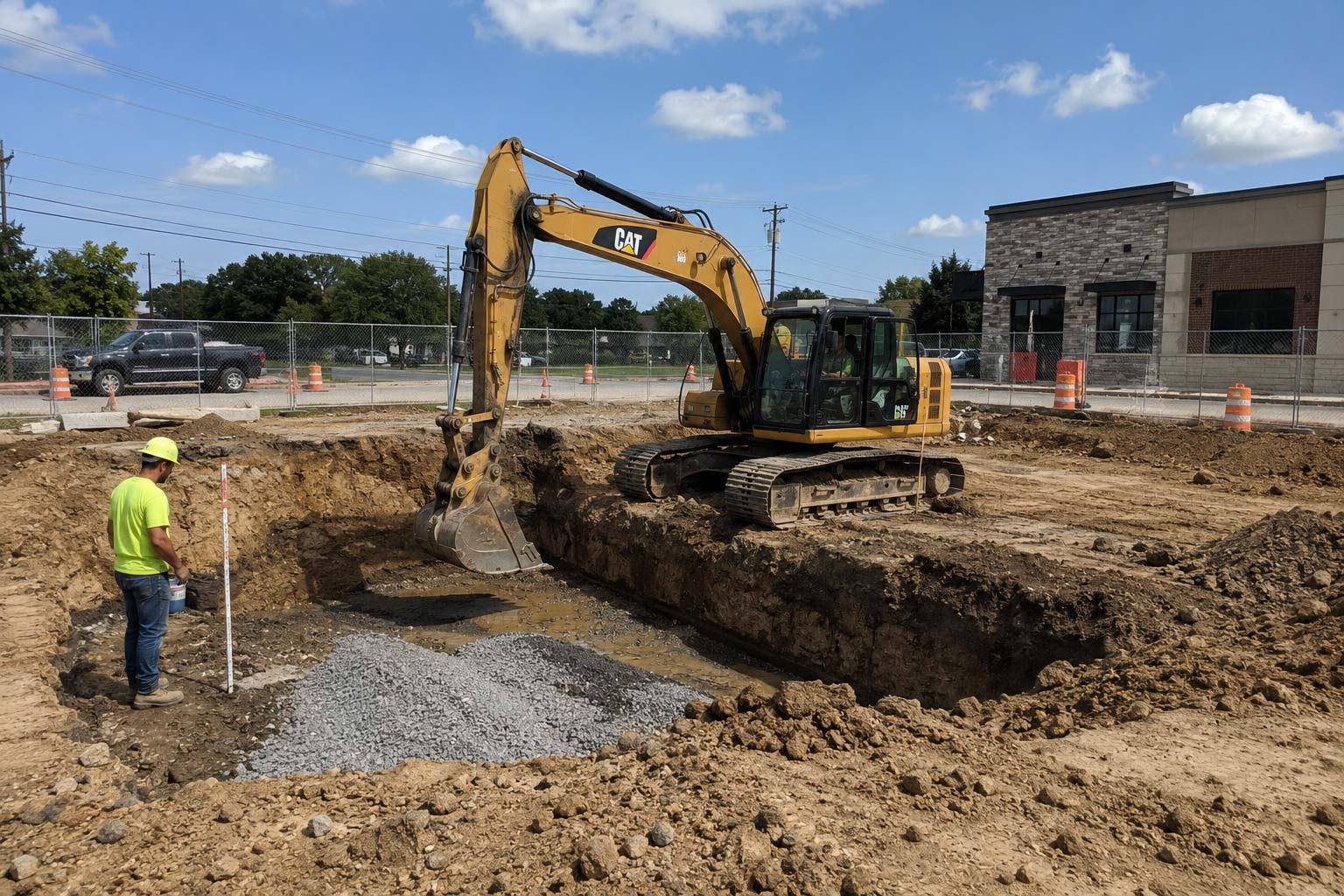 Excavation and grading project